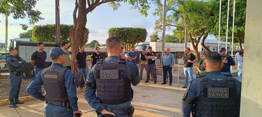 Operação "Forças Unidas" prende suspeitos de roubos em Três Lagoas