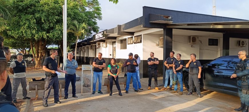 Operação "Forças Unidas" prende suspeitos de roubos em Três Lagoas