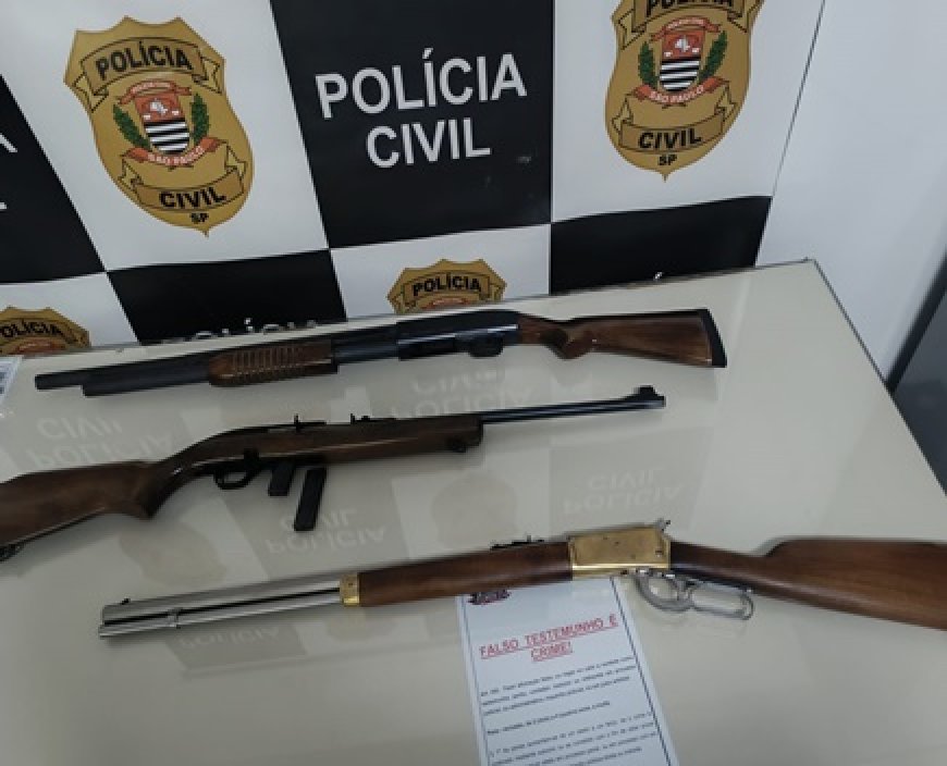 Indivíduo é preso com sete armas de fogo durante Operação Vulcano II