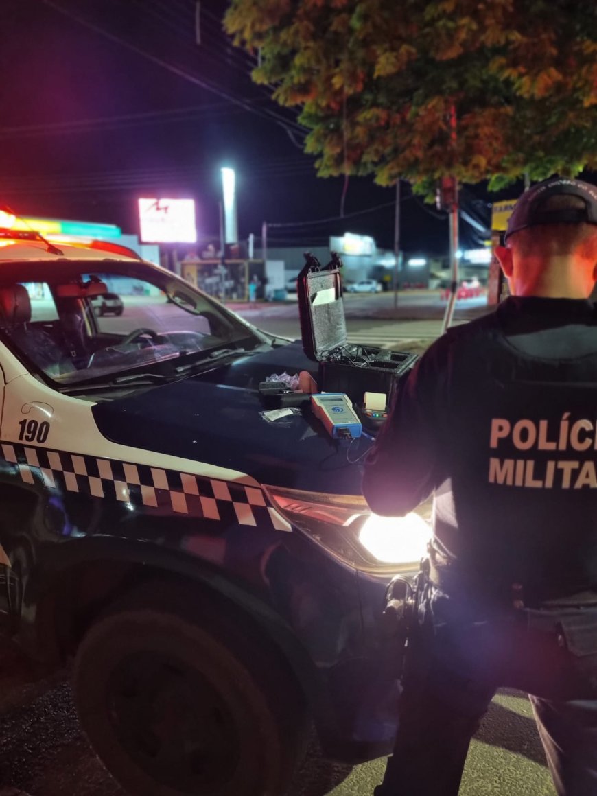 Polícia Militar intensifica fiscalização no trânsito e prende quatro condutores por embriaguez em Nova Andradina