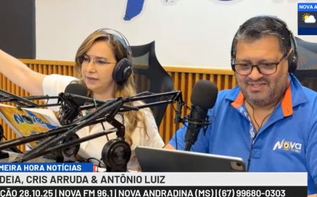 Programa Primeira Hora Notícias - Edição 28.10.25