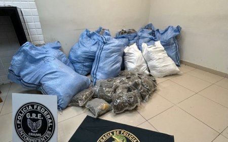 Corumbá/MS: PF realiza grande apreensão de entorpecentes