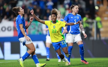 Gol de Luany garante vitória brasileira sobre a Itália em amistoso