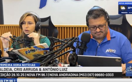 Ao Vivo: Programa Primeira Hora Notícias - Edição 29.10.25