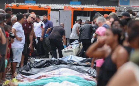 Operação policial no RJ termina com dezenas de mortos