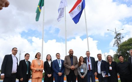 Nelsinho Trad articula integração entre Brasil e Paraguai em audiência histórica