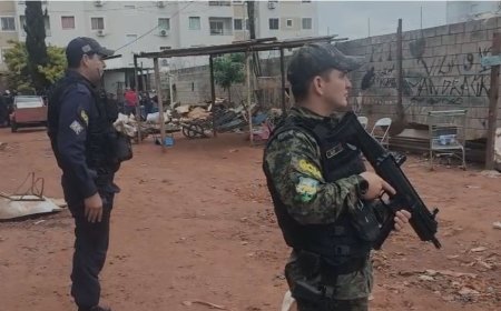 Operação policial no "Carandiru" da zona norte de Campo Grande