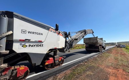 Obras na BR-163/MS: confira desvios e pontos de pare-e-siga