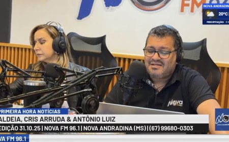 Ao Vivo: Programa Primeira Hora Notícias - Edição 31.10.25