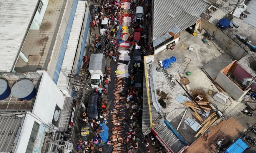 Governo do Rio de Janeiro anuncia 121 mortos após megaoperação