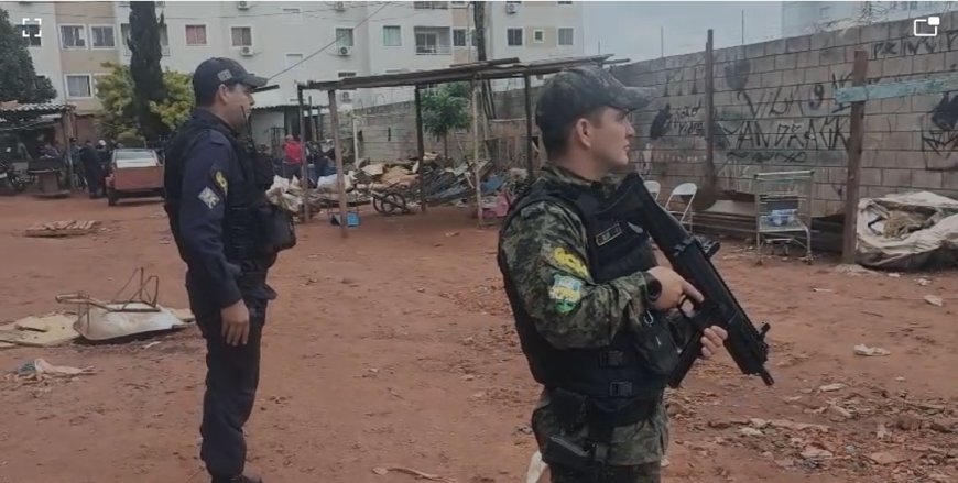 Operação policial no "Carandiru" da zona norte de Campo Grande