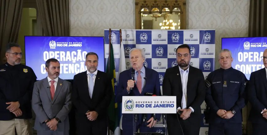 Lewandowski e Castro lançam ação integrada para enfrentar o crime no Rio