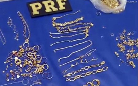 PRF e Polícia Civil do RJ recuperam joias furtadas e prendem quadrilha