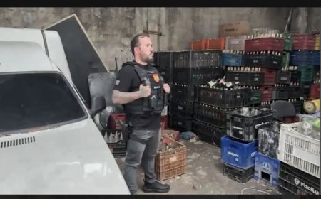 Polícia Civil combate esquema de falsificação de bebidas