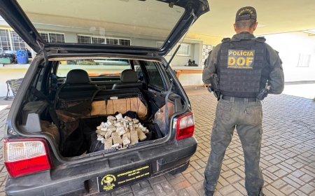 DOF intercepta carro com 9 kg de haxixe em Dourados