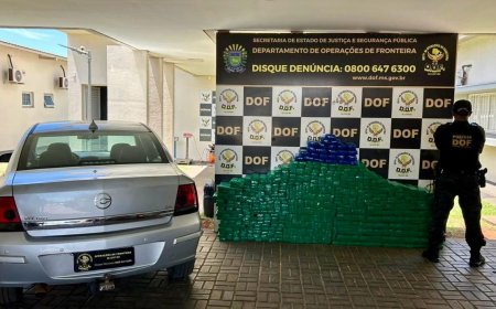 Bloqueio na MS-295 resulta em prisão de casal transportando drogas