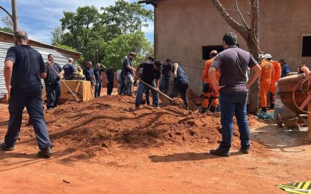 Tragédia em Campo Grande: trabalhador morre soterrado