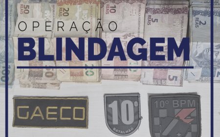 Operação Blindagem: Gaeco/MPMS apreende dinheiro e armas de facção interestadual