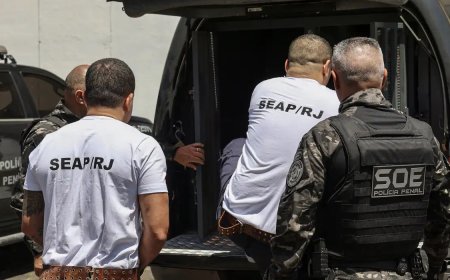 Líderes do Comando Vermelho são removidos de Bangu 1 em operação sigilosa