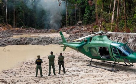 Ibama amplia fiscalização contra garimpo ilegal na maior floresta tropical do mundo