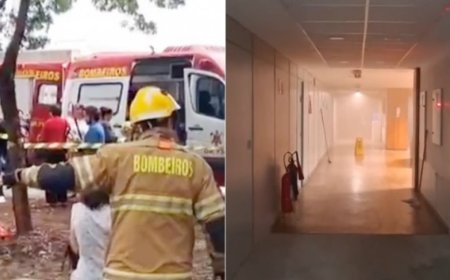 Incêndio e explosão deixam feridos no Ministério da Igualdade Racial