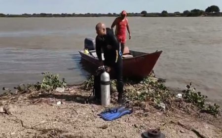 Jovem desaparece enquanto tomava banho no Rio Paraguai