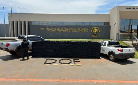 DOF apreende mais de 2 toneladas de drogas em Ponta Porã