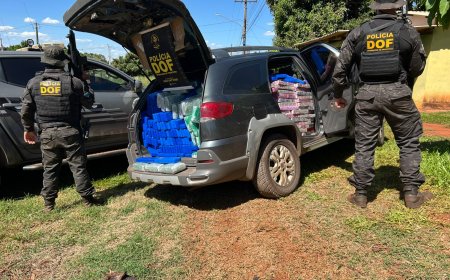 DOF apreende mais de 1 tonelada de drogas em Dourados