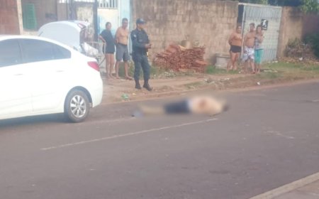 Urgente: Motorista é Executado em Emboscada no Bairro Danúbio Azul