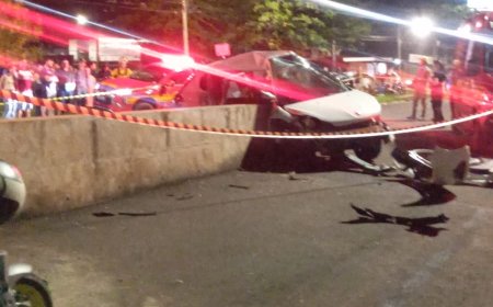 Passageiro de 23 anos morre após carro colidir contra mureta em Campo Grande