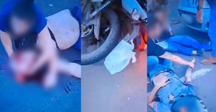 Moto em alta velocidade mata pedestre na Rua Brilhante