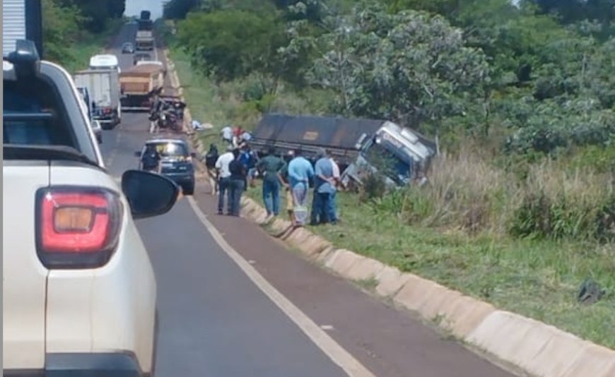 Tragédia na BR-376: colisão fatal entre Ivinhema e Amandina faz uma vítima