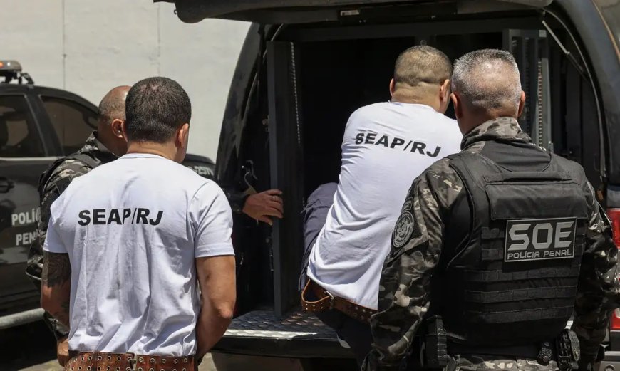 Líderes do Comando Vermelho são removidos de Bangu 1 em operação sigilosa