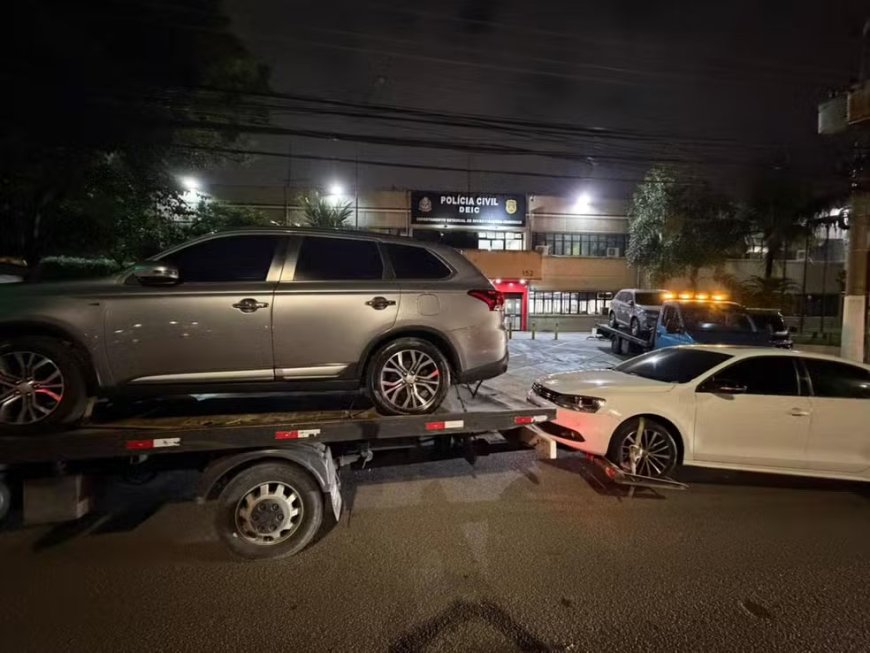 Operação do Deic apreende armas e veículos furtados em SP