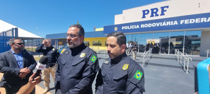 Maior unidade da PRF do Brasil entra em operação no Mato Grosso do Sul