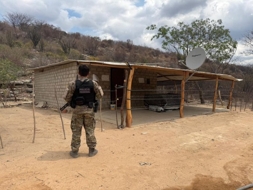 PF realiza operação contra garimpo ilegal na Serra da Quixaba (BA)