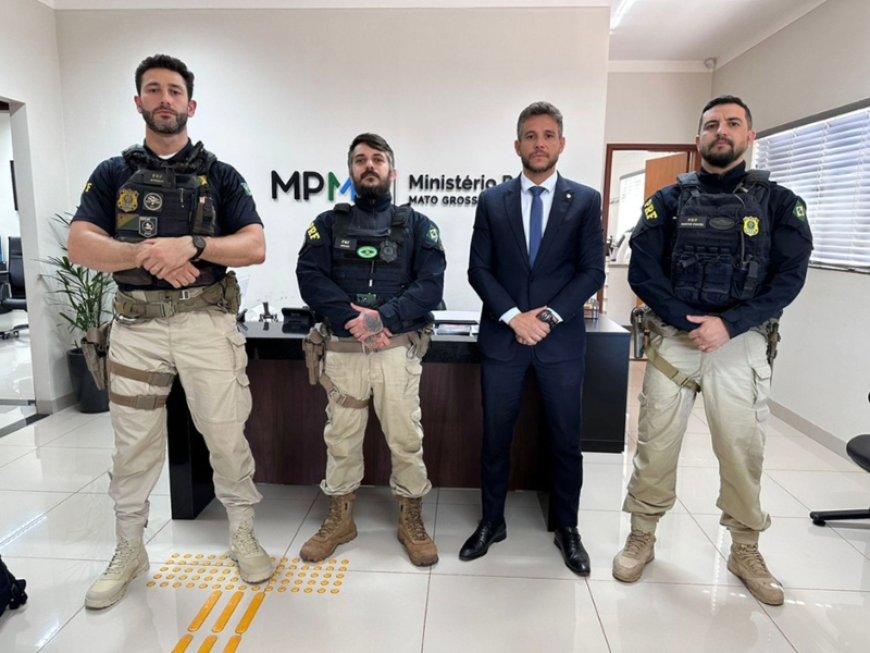 Parceria entre MPMS e PRF fortalece estratégias contra ilícitos ambientais na região