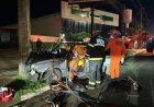 Acidente Grave na Avenida Cônsul Assaf Trad Deixa Três Feridos