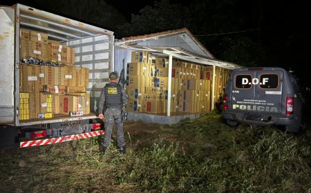 DOF desmantela esquema de contrabando em Mundo Novo