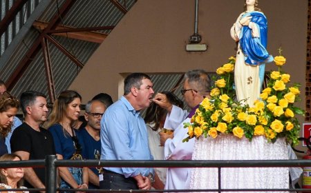 Frei Gilson participa de celebração histórica em Dourados