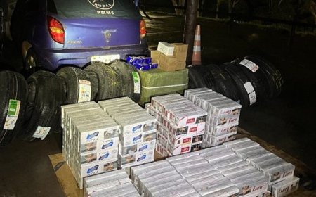 Batalhão Rural frustra transporte de mercadorias irregulares