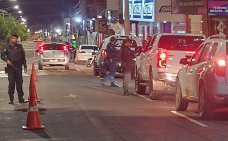 Polícia Militar Intensifica Fiscalização em Coxim com a Operação Boas Festas 2025