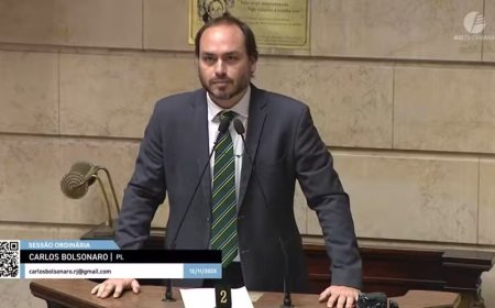 Carlos Bolsonaro deixa Câmara do Rio e mira Senado em SC