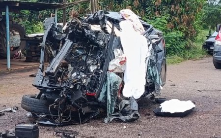 Tragédia na BR-487: Mãe e Filha do Paraná Morrem em Colisão Múltipla em Itaquiraí (MS)