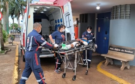 Jovem de 17 anos é atacado com facão em Dourados