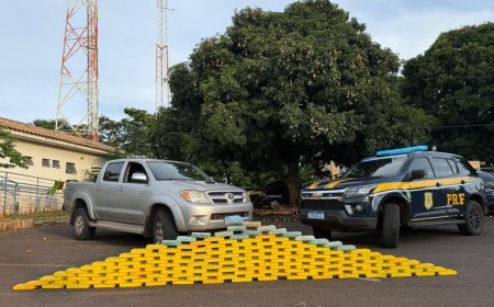 Perseguição na BR-060 termina com apreensão de 155 kg de cocaína