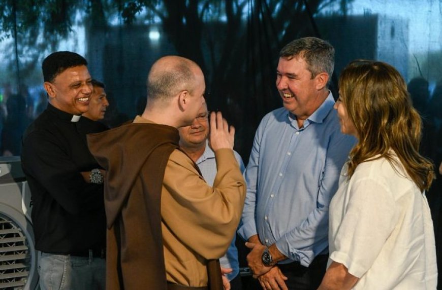 Frei Gilson participa de celebração histórica em Dourados