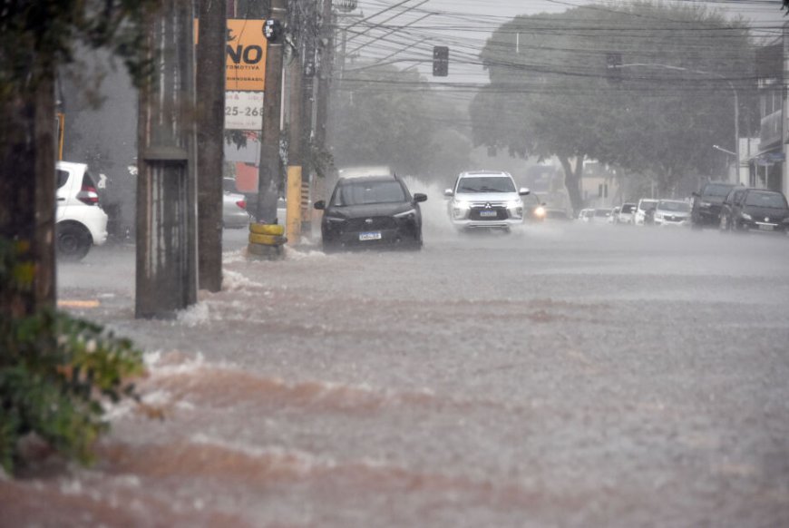 Sexta-feira será de alerta máximo para tempestade no sul de MS