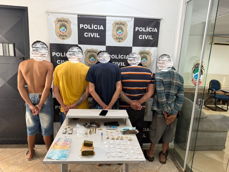 Polícia Civil realiza operação contra o tráfico doméstico em Eldorado