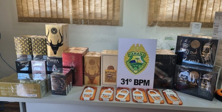 PMPR Apreende Mais de R$ 60 Mil em Produtos Irregulares em Assis Chateaubriand, Oeste do Paraná